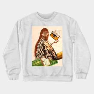 Fashion illustration Crewneck Sweatshirt